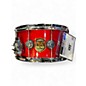 Used Phat Drums 14in MAPLE RED SPARKLE Drum thumbnail