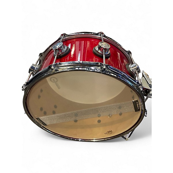 Used Phat Drums 14in MAPLE RED SPARKLE Drum