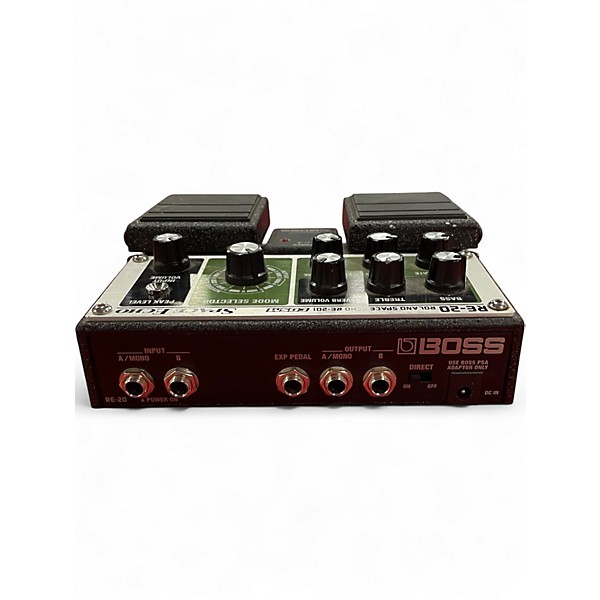Used BOSS RE20 Space Echo Effect Pedal