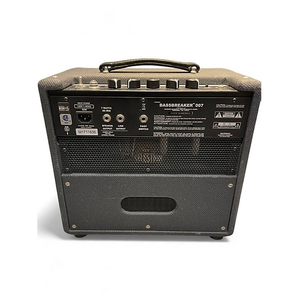Used Fender Bassbreaker 007 7W 1x10 Tube Guitar Combo Amp