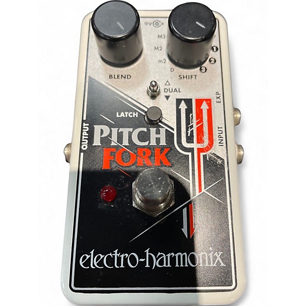 Used Electro-Harmonix Pitch Fork Polyphonic Pitch Shifting Effect Pedal