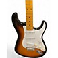 Used Fender VINTAGE II 1957 STRATOCASTER 2 Tone Sunburst Solid Body Electric Guitar