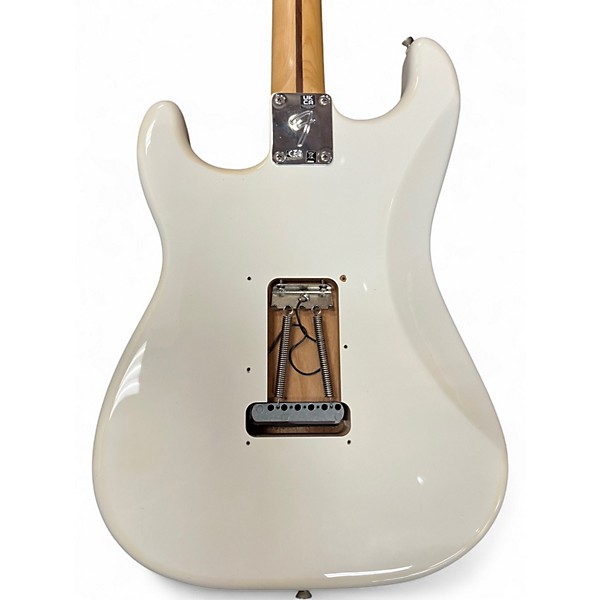 Used Fender Player Stratocaster WHITE Solid Body Electric Guitar