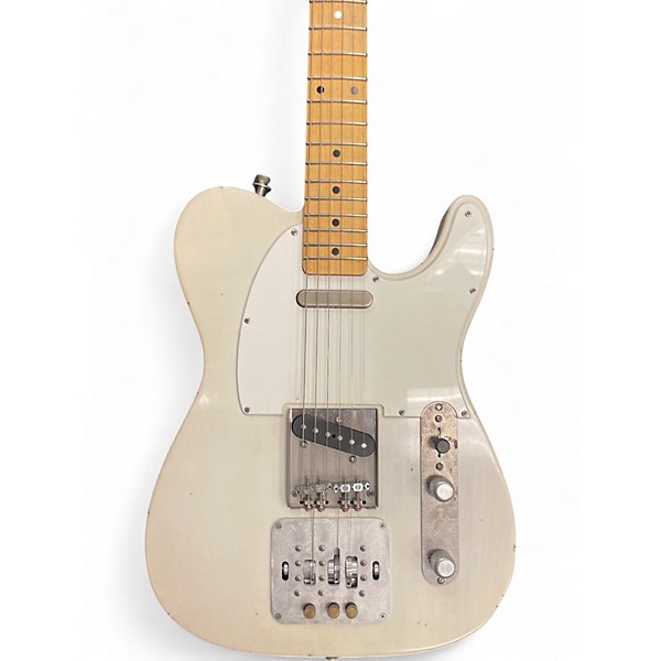 Used 3bender T STYLE WHITE Solid Body Electric Guitar
