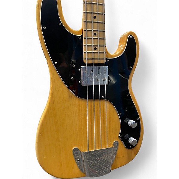 Used 1975 Fender TELECASTER BASS Butterscotch Electric Bass Guitar