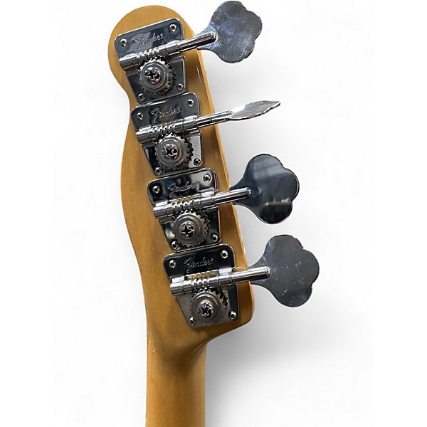 Used 1975 Fender TELECASTER BASS Butterscotch Electric Bass Guitar