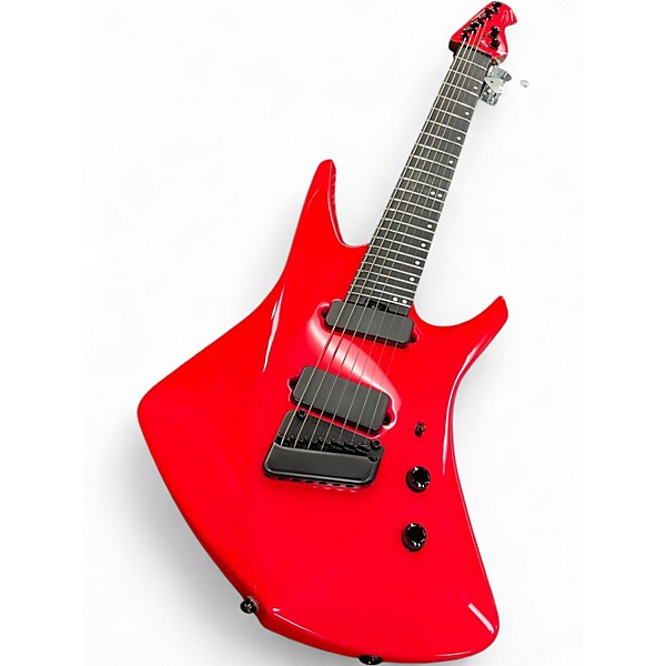 Used Ernie Ball Music Man  Kaizen 7-String PINK Solid Body Electric Guitar