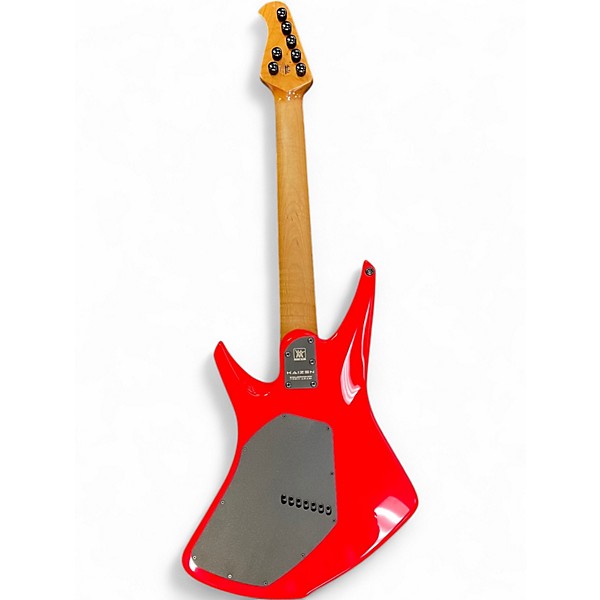 Used Ernie Ball Music Man  Kaizen 7-String PINK Solid Body Electric Guitar