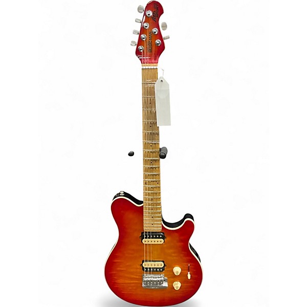 Used Ernie Ball Music Man Axis Super Sport Cherry Sunburst Solid Body Electric Guitar
