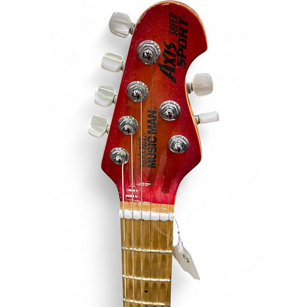 Used Ernie Ball Music Man Axis Super Sport Cherry Sunburst Solid Body Electric Guitar