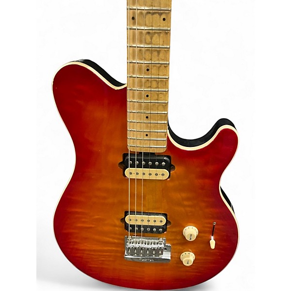 Used Ernie Ball Music Man Axis Super Sport Cherry Sunburst Solid Body Electric Guitar