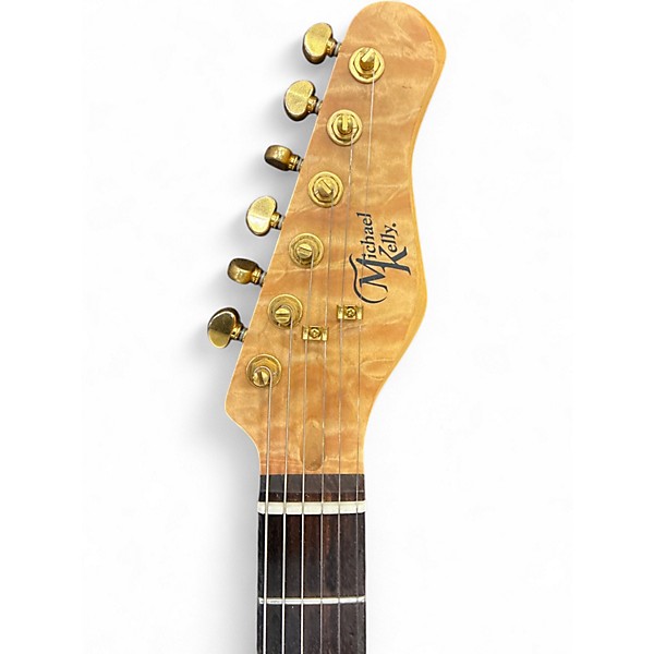 Used 2010s Michael Kelly Mod Shop 67 Duncan  Quilted Brownburst Solid Body Electric Guitar