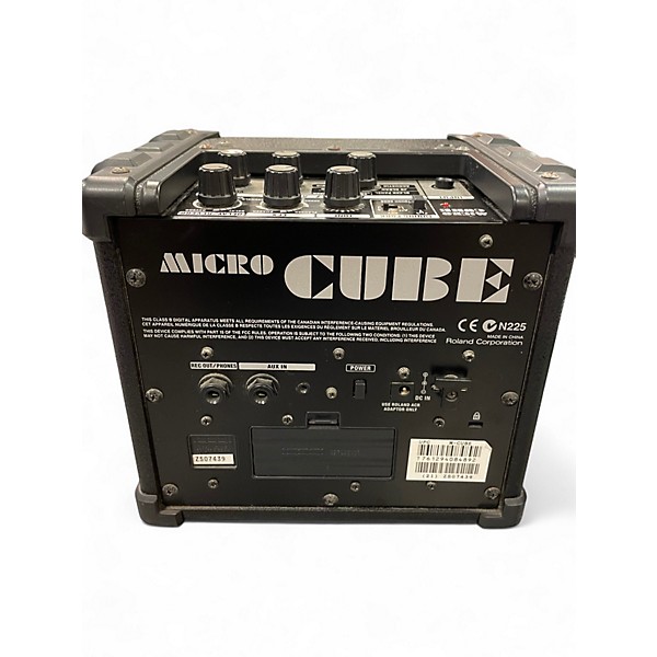 Used Roland Micro Cube Guitar Combo Amp
