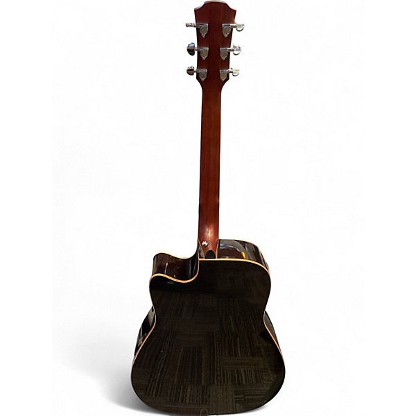 Used Yamaha A1M TRANSPARENT BLACK Acoustic Electric Guitar