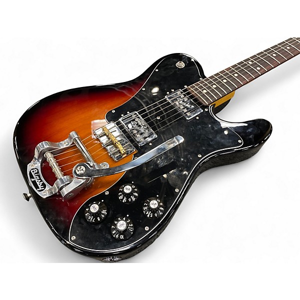 Used Fender American Professional Telecaster 3 Color Sunburst Solid Body Electric Guitar