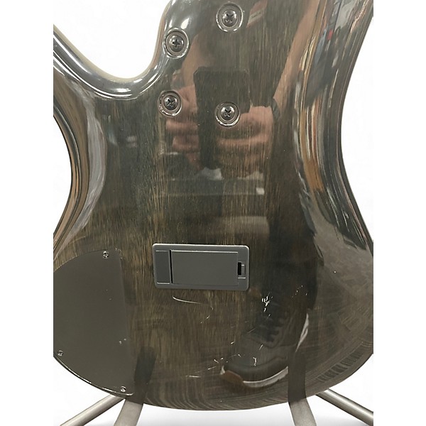 Used Ibanez SR405 5 String Tropical Seafloor Burst Burst Electric Bass Guitar