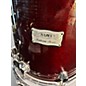 Used Mapex 6 Piece Saturn Series Transparent Cherry Red Drum Kit