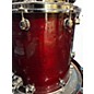 Used Mapex 6 Piece Saturn Series Transparent Cherry Red Drum Kit
