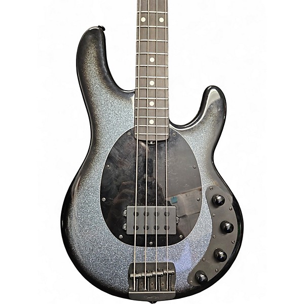 Used Ernie Ball Music Man StingRay Special H Silverburst Electric Bass Guitar
