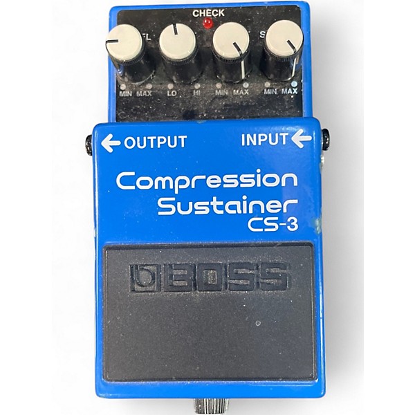 Used BOSS CS3 Compressor Sustainer Effect Pedal