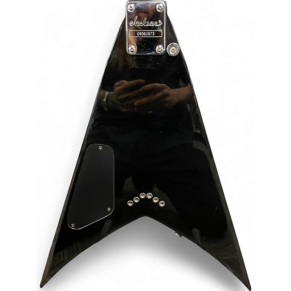 Used Jackson JS32 King V Black Solid Body Electric Guitar