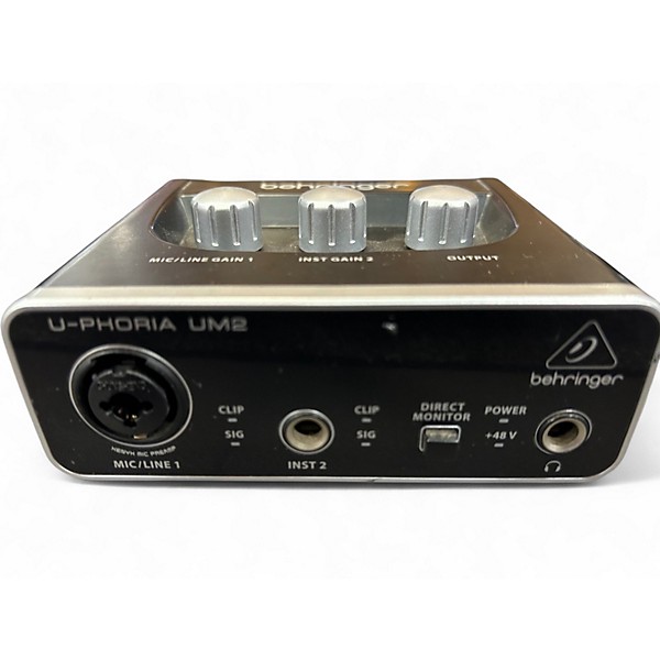 Used Behringer U-Phoria UM2 Audio Interface