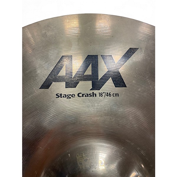 Used SABIAN 18in AAX Stage Crash Cymbal