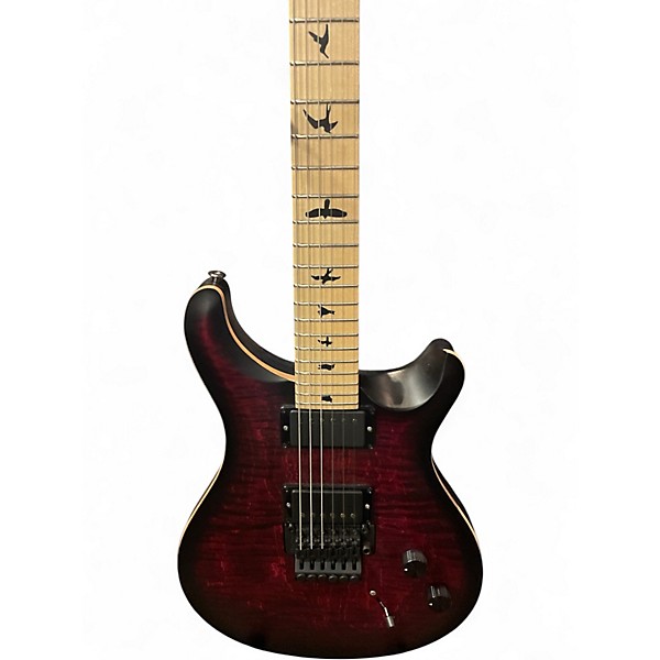 Used PRS Dusty Waring Crimson Red Burst Solid Body Electric Guitar