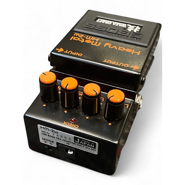 Used BOSS HM2W Heavy Metal Effect Pedal