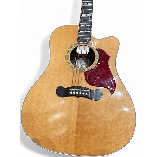 Used 2008 Gibson Songwriter Deluxe Natural Acoustic Electric Guitar