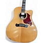 Used 2008 Gibson Songwriter Deluxe Natural Acoustic Electric Guitar