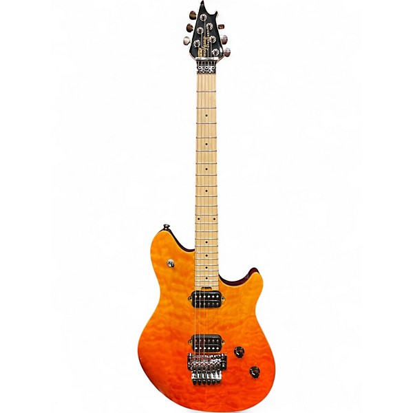 Used EVH Wolfgang Standard Orange Fade Solid Body Electric Guitar