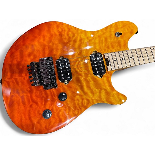 Used EVH Wolfgang Standard Orange Fade Solid Body Electric Guitar