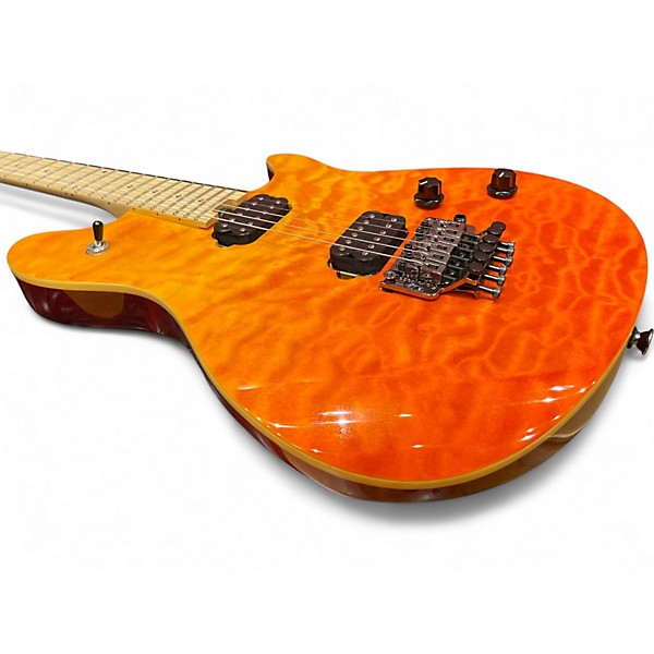 Used EVH Wolfgang Standard Orange Fade Solid Body Electric Guitar