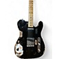 Used Fender CUSTOM SHOP 1952 TELECASTER HEAVY RELIC Black Solid Body Electric Guitar thumbnail
