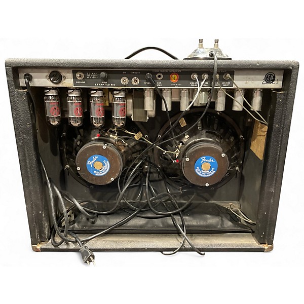 Vintage 1970 Fender Twin Reverb 2x12 85W Tube Guitar Combo Amp