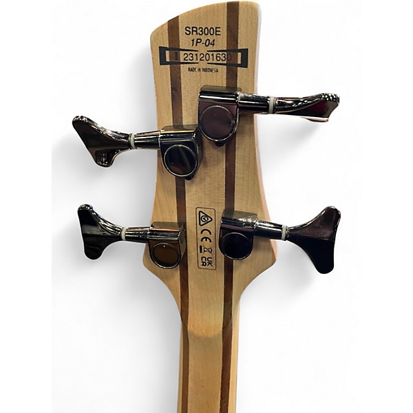 Used Ibanez SR300E GREY Electric Bass Guitar