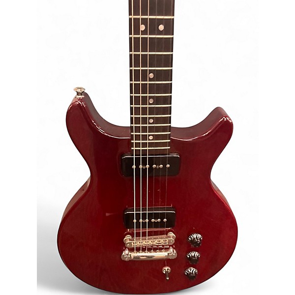 Used Hamer DOUBLE CUT SPECIAL Cherry Solid Body Electric Guitar