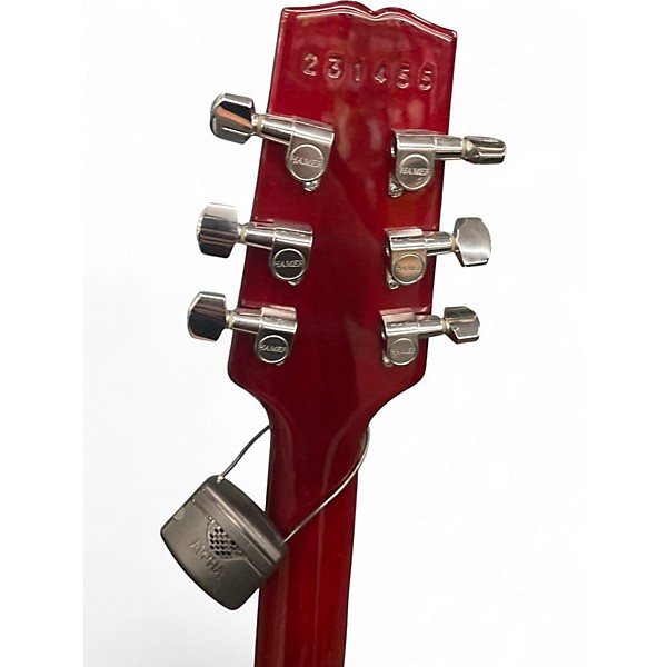 Used Hamer DOUBLE CUT SPECIAL Cherry Solid Body Electric Guitar