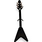 Used Epiphone 1958 Korina Flying V Black Solid Body Electric Guitar