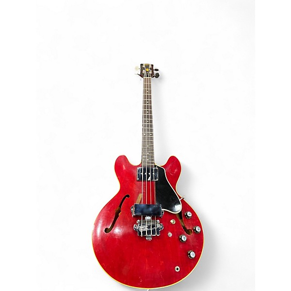 Vintage 1960s Gibson EB2 Cherry Electric Bass Guitar