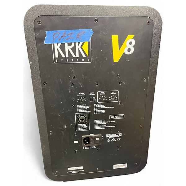 Used KRK V8 Series 1 Pair Powered Monitor