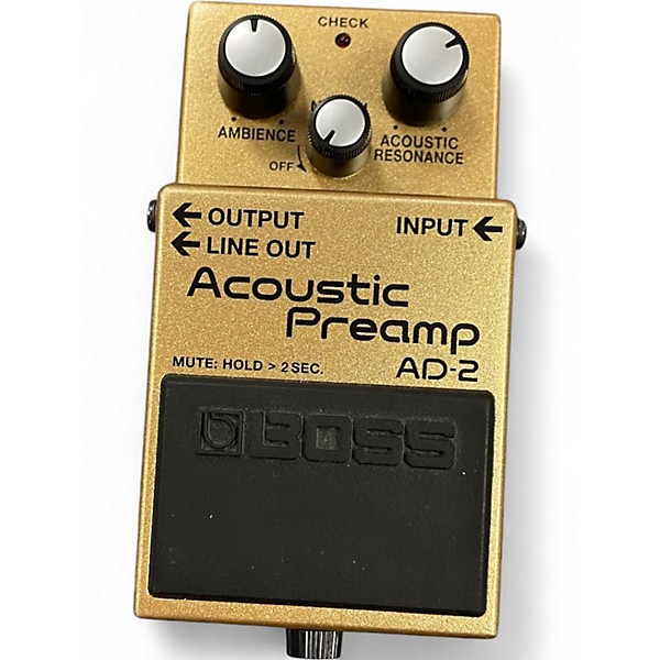 Used BOSS AD2 Acoustic Preamp Guitar Preamp