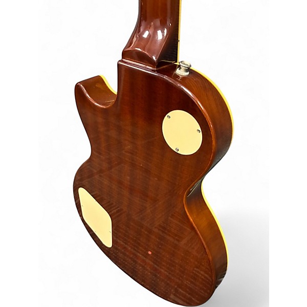 Used Epiphone Les Paul Standard Pro 2 Tone Sunburst Solid Body Electric Guitar