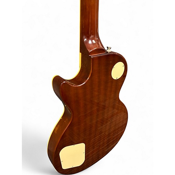 Used Epiphone Les Paul Standard Pro 2 Tone Sunburst Solid Body Electric Guitar