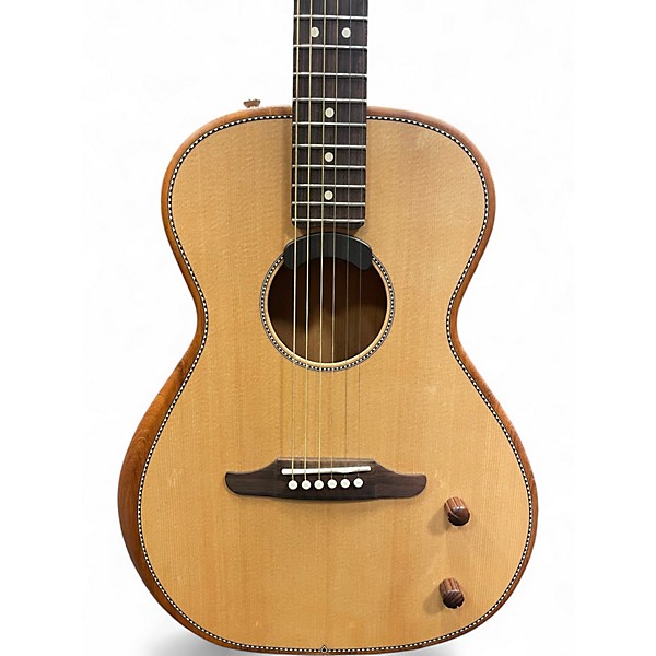 Used Fender HIGHWAY DREADNOUGHT Natural Acoustic Electric Guitar