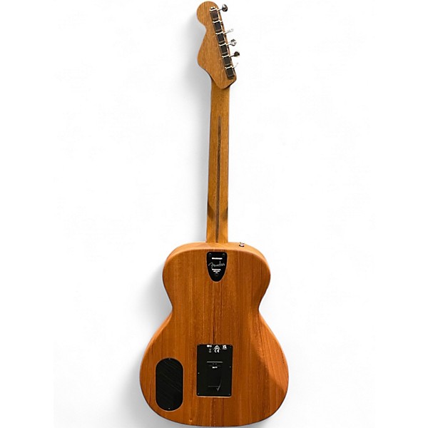 Used Fender HIGHWAY DREADNOUGHT Natural Acoustic Electric Guitar