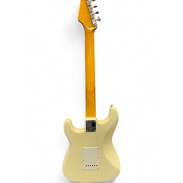 Used Fender American Vintage Ii 1961 Strat Olympic White Solid Body Electric Guitar