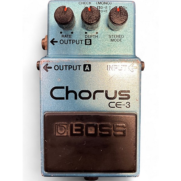 Used BOSS CE3 Chorus Effect Pedal