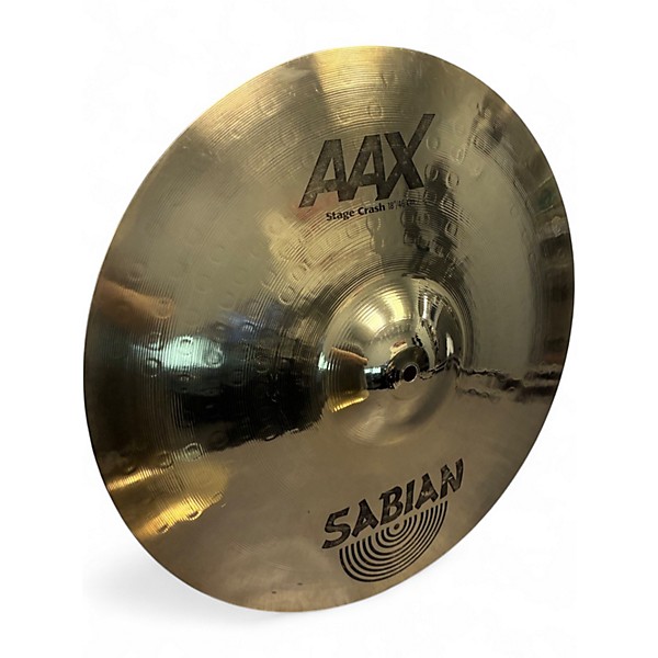 Used SABIAN 18in AAX Stage Crash Cymbal
